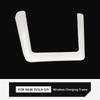 For Tesla Model Y Launch Juniper 2025 Model 3 Highland 2024 White Leather Center Console Wireless Charging Frame Cover