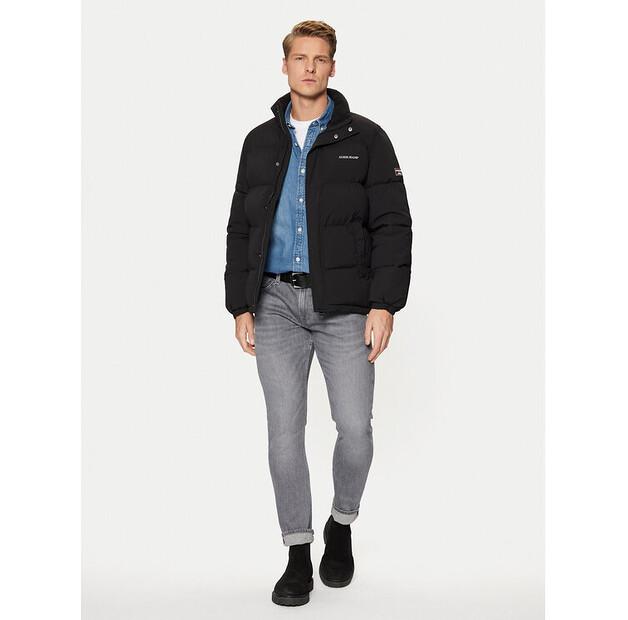 Winter Jacket Guess Jeans M4BL20 WGII2, Black, Standard Fit