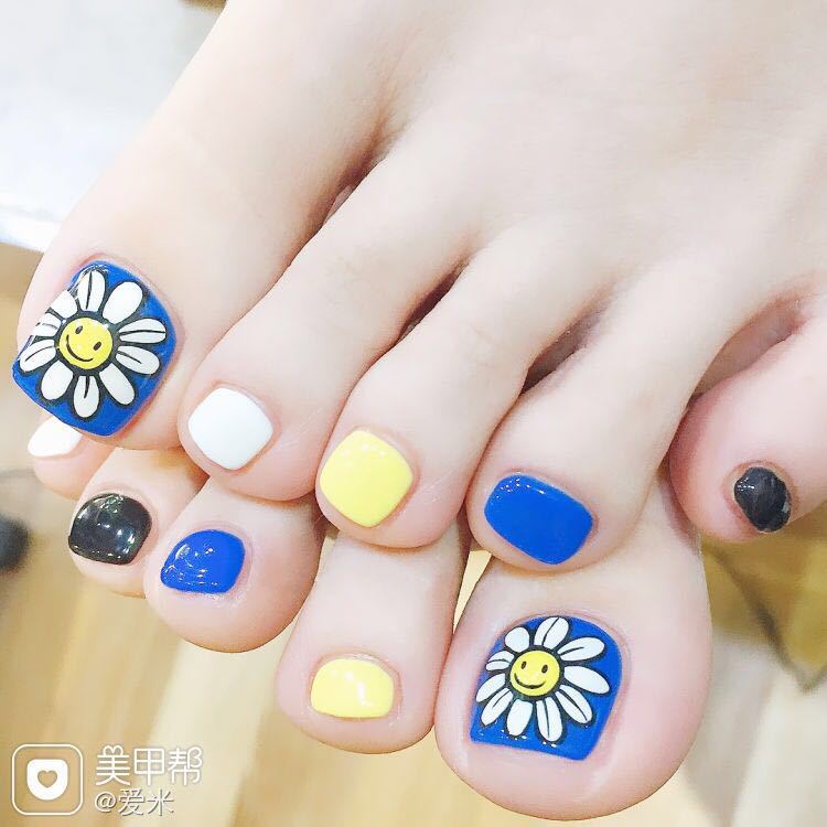 16 Series White-looking Long-lasting Waterproof Foot Patch Nail Art Sticker Nail Polish Film Nail Art Sticker