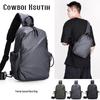 2025 Men's Korean Style Casual Crossbody Oxford Cloth Shoulder Bag - Trendy Fashion Chest Bag