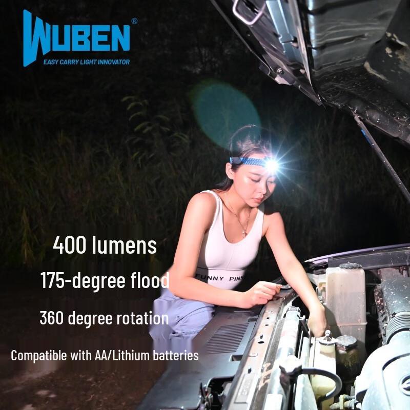 

WUBEN H5 Rotating Magnetic EDC Headlamp