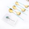 18pcs Colorful Cutlery Set Tableware Set Stainless Steel Dinner Knife Fork Spoon Matte Polishing Dinnerware Set
