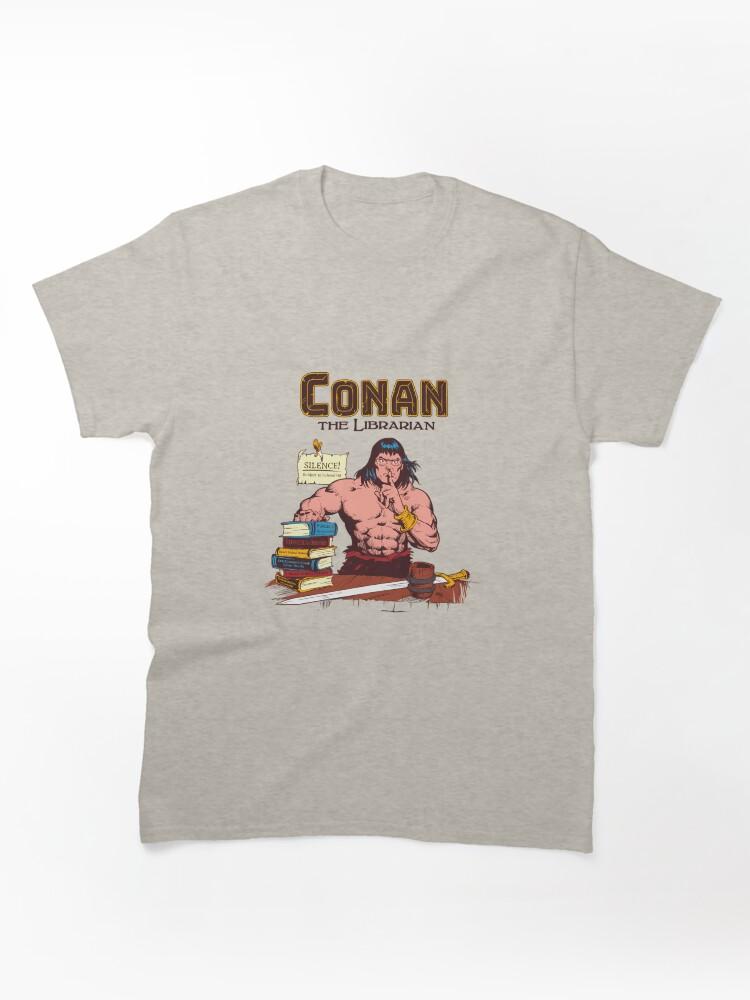Conan the Barbarian Conan The Librarian Colored Classic Unisex T-Shirt