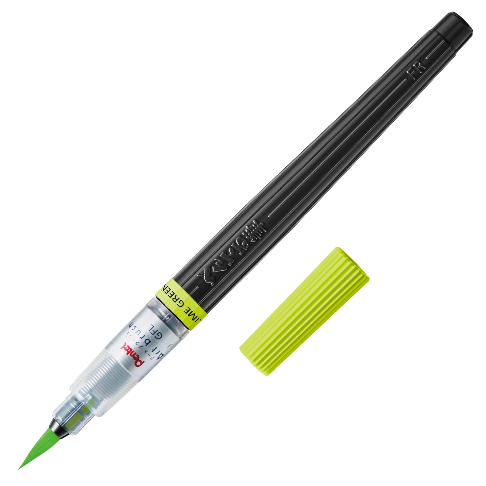 Pentel Color Brush Pen Art Brush Lime Green XGFL-164