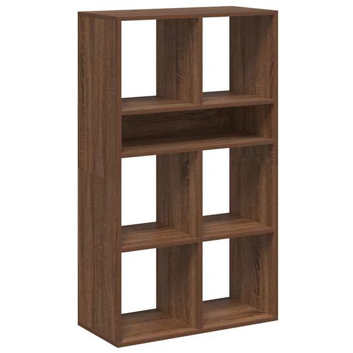 VidaXL Bibliothèque chêne marron 66x31x112 cm bois d'ingénierie, armoire de rangement, étagère de rangement, unité de 860307