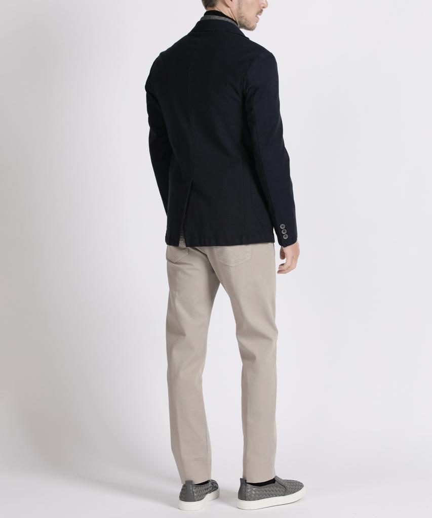 PANICALE Beige Modern Fit Cotton Pants