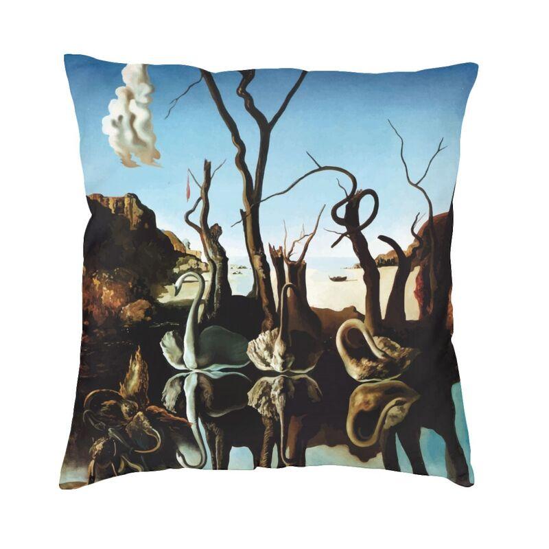 

The Persistence Of Memory Cushion Cover 45x45cm Salvador Dali Painting Art Velvet Cute Pillow Cases for Sofa Home Decor 30x30cm