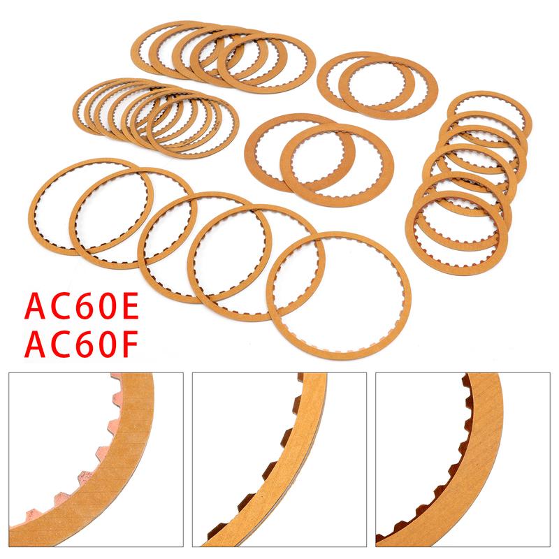 Artudatech AC60F AC60E Transmission Friction Kit Clutch Plates For Toyota Prado 2.7L 3.5L Car Accessories