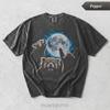 Vintage Red Panda Moon Graphic Tee, Funny 90s Red Panda Shirt, Retro Wolf Moon Parody T-Shirt, Gag Gift for Him, Funny Animal Lover Tee