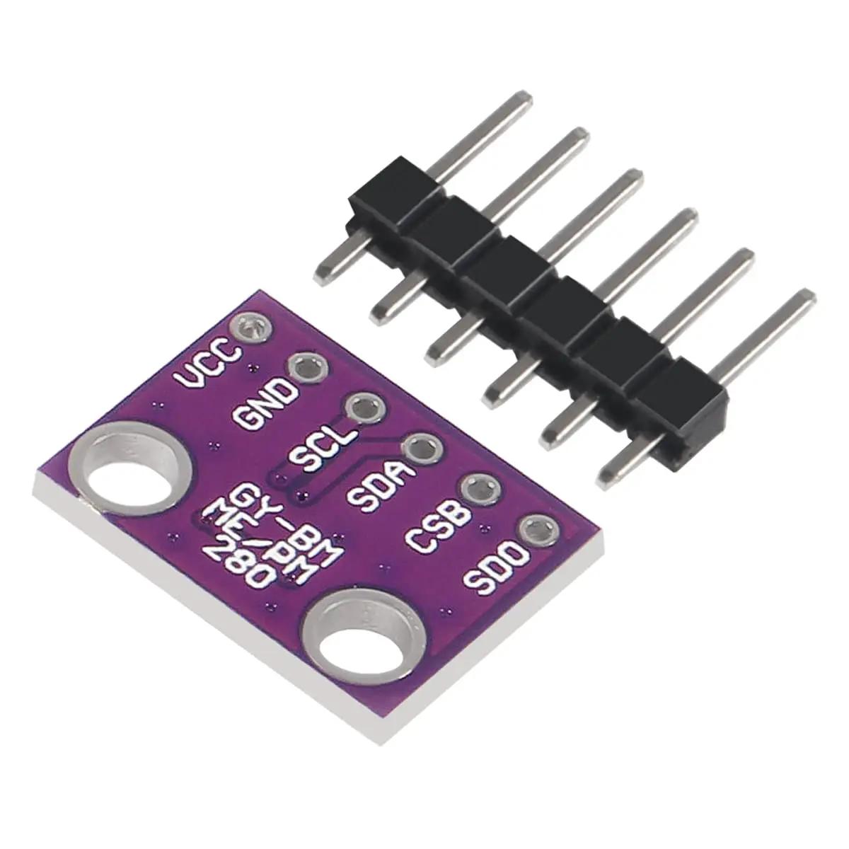 

5Pcs BMP280 3.3V High Accuracy Digital Atmospheric Pressure Sensor GY-BMP280-3.3 Temperature Sensor Module