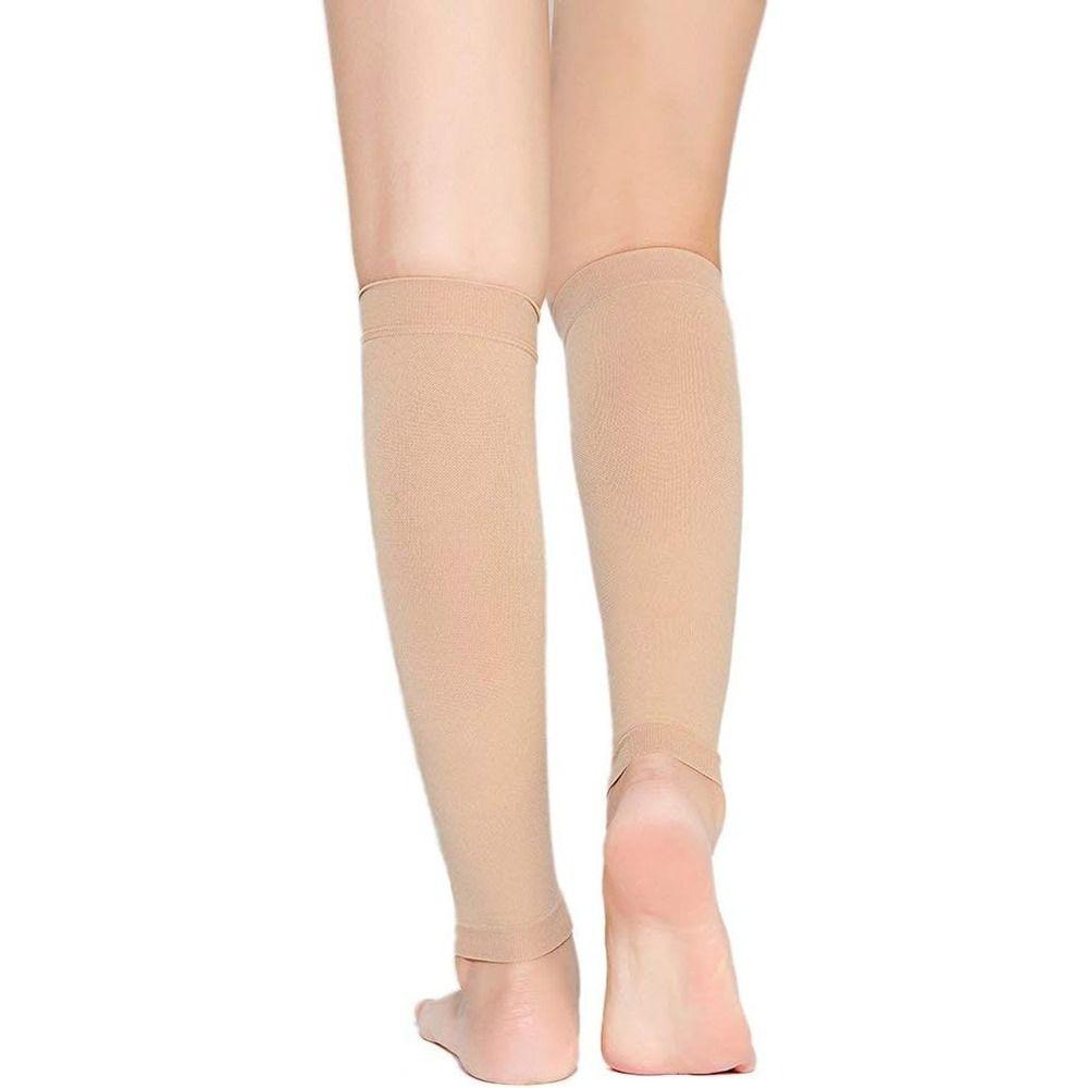 Leichte Atmungsaktive Waden Kompressionsstrümpfe 20-30mmHg Fußlose Kompressionsstrümpfe Männer Frauen