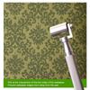 Metal Flat Roller Wallpaper Edge Seam Roller Stainless Steel 40mm Flat Pressure Roller Smoothing Tool