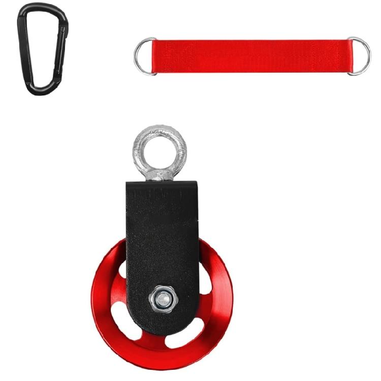 

Gym Pulley System, Fitness Swivels Pulley Wheel Swivels Pulley Block for Home LAT Pulldown and Lift Cable Machine 1