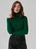 Women's High-Neck Knitted Pullover / Base Layer
