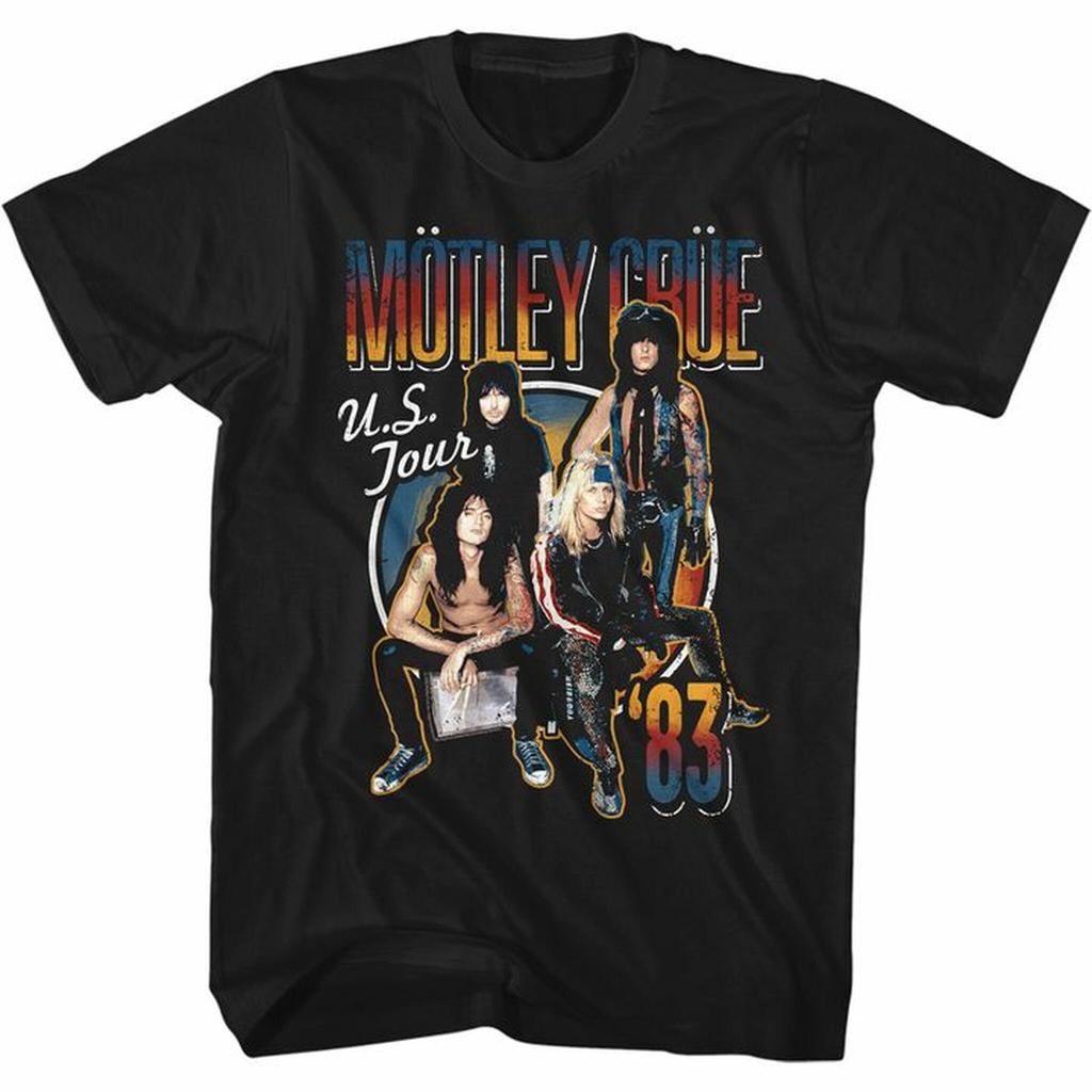 Mortley Crew Touring Concert Print T-Shirt 83 Version Adult Shirt Men's Casual Comfortable Cotton Streetwear Shirt - Men's Su...