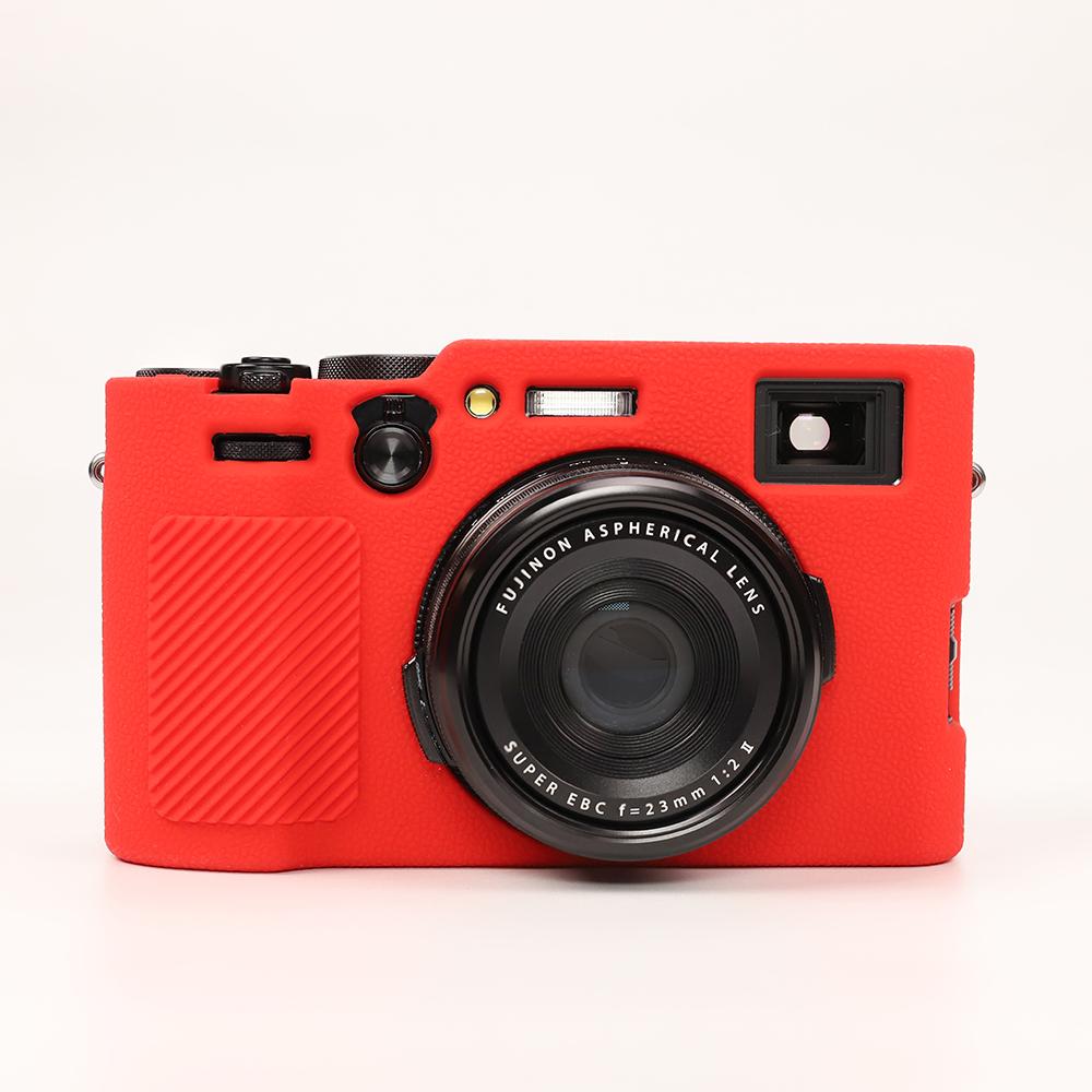 X100VI Weiche Silikon-Schutzhülle für Kameragehäuse für Fujifilm X100VI Gummiabdeckung Skin