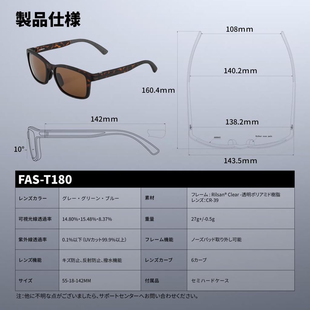 GOMEXUS J15 Polarized Sunglasses with Optical Ideal for and with and and a Case Included CR-39 Lenses, Fishing, Hiking, Golf, Driving, More, Anti-Fog