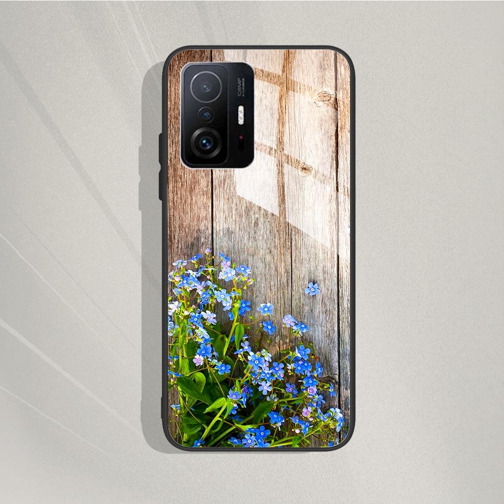 For Xiaomi 11T Pro 11T Case Fashion Tempered Glass Case Back Cover Fundas For Xiaomi 11T Pro 11T Phone Cases 11T Pro 11 T Capa