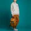 Converse Sweatshirts Men's Khaki Beige Hooded Moderate Regular 10021090-A01
