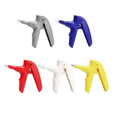 2-teiliges Set kieferorthopädischer Ligaturenwerkzeuge aus ABS-Materialien für sichere Zahnkorrektur und ergonomische Griffe