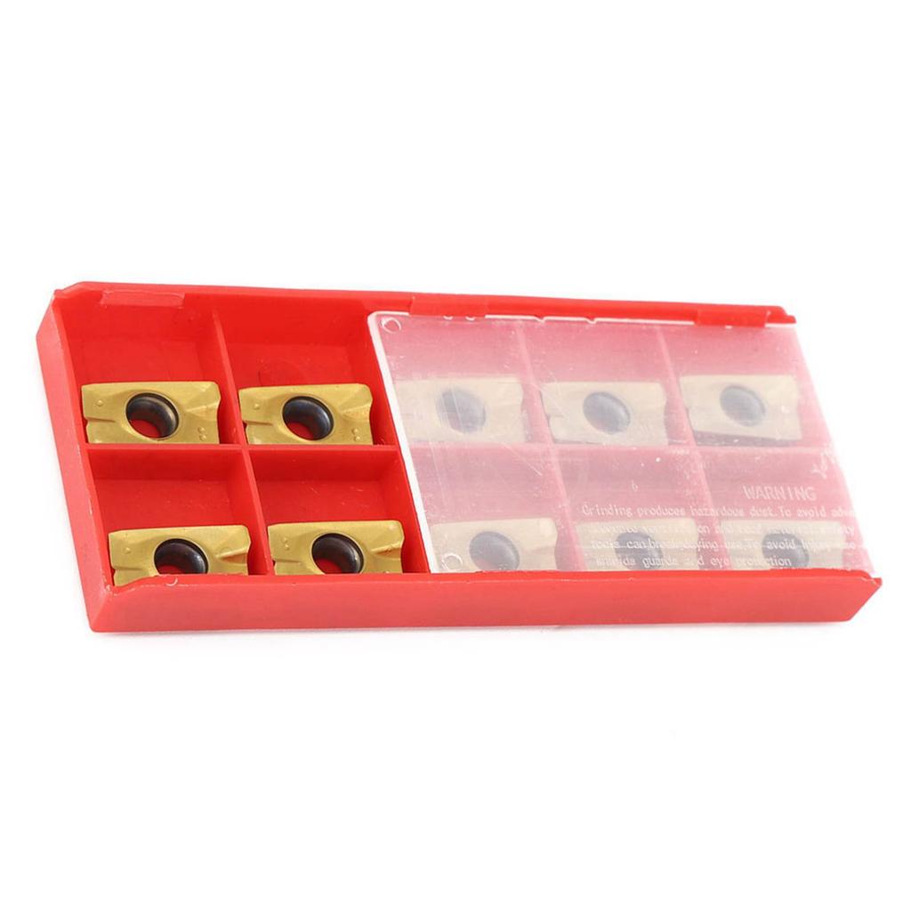10PCS APMT1604 Milling Inserts Cemented Carbide Lathe Turning Inserts 15 50HRC Hardness
