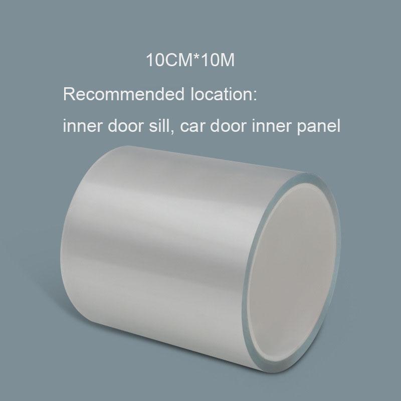 Przezroczysta folia ochronna krawędź drzwi samochodu zabezpieczenie przed zarysowaniem karoserii lakier samochodowy naklejka chroniąca przed zarysowaniami Nano