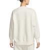 Nike FW24 PHNX FLC OS Long Crew Fleece Series Comfortable Knitted Round Neck Pullover Sweatshirt Women Sweatshirt Off-White FZ4271133