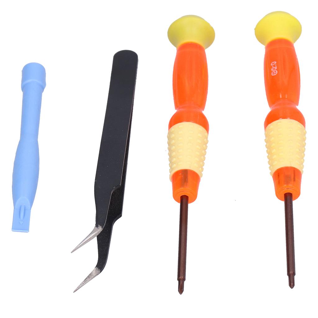 Joystick Replacement Tool Console Repair Kit with 3D Analog Joystick Screwdrivers Tweezers for NSwitch Controller(White