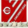Cincinnati Reds Wall Tapestry Aesthetic Wall Hanging Printed Fabric Blanket Decorative Tapestries for Bedroom Living Room Home Decor