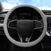 Odorless Silicone Car Steering Wheel Cover Nonslip Textured Surfaces Breathable Design for 32cm To 40cm Wheels