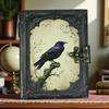 Leather Grimoire Journal  | Book of Shadows | Handmade Deckle Paper | Gift for Witches, Him or Her