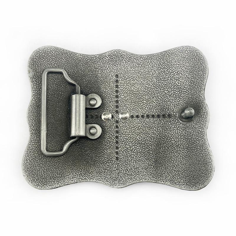 RODEO Eagle Pattern Alloy Belt Buckle for American Ethnic Style Denim