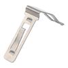Tool Carrying Solution Belt Clip Silver As Shown In The Picture Part Number 339136400 Convenient Carrying Solution