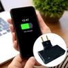 EU Extension Charger Adapter 3 In 1 Rotatable Socket Converters 180 Degree For Mobile Phone Travel Charging Socket