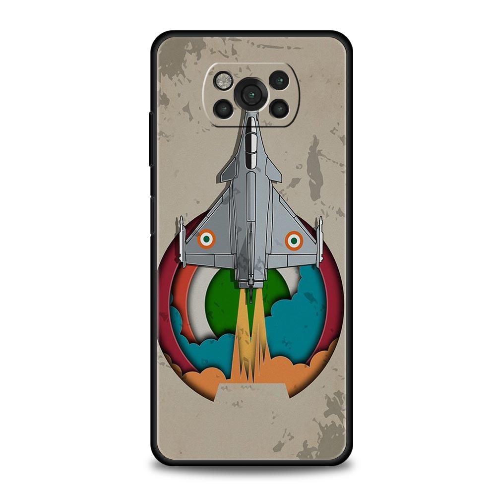 Fighter Planes Phone Case For For Xiaomi Poco X6 X5 Pro X4 X3 NFC F5 Pro F4 F3 GT M5 M4 Pro 5G M3 C51 C50 C55 Soft Cover