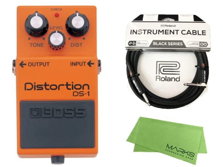 

[Roland Cable + Cross Set] BOSS Distortion DS-1 Distortion