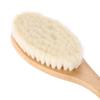Soft Oil Head Brush Wooden Handle Hair Styling Brush Scalp Grooming Goat Hair Brush  Home Use