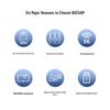 BOEGAM NT02 Wireless Type-C Screen Mirroring Transmitter Set (CN Version)