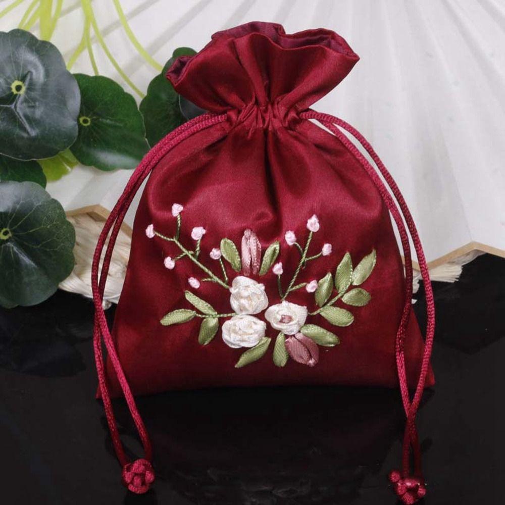 For Filled Fragrant Herbs Chinese Style Sachet Candy Bag Cloth Storage Bag  Wedding