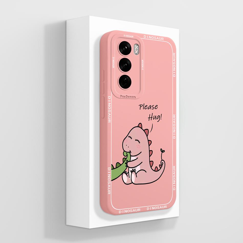 Art Case For Oppo Reno 12 Pro Soft Liquid Silicone Back Cover For Oppo Reno12 12Pro 5G Shockproof Full Protection Phone Cases