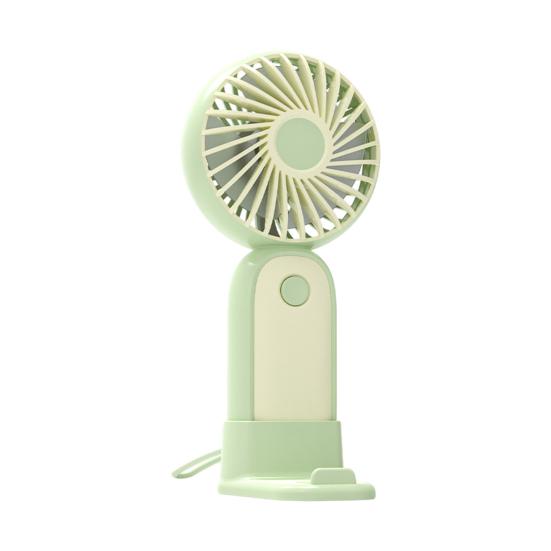 Portable Mini Fan Foldable Handheld Personal Fan 3 Speeds USB Rechargeable Cooling Fan with Detachable Base for Office Travel Home Use