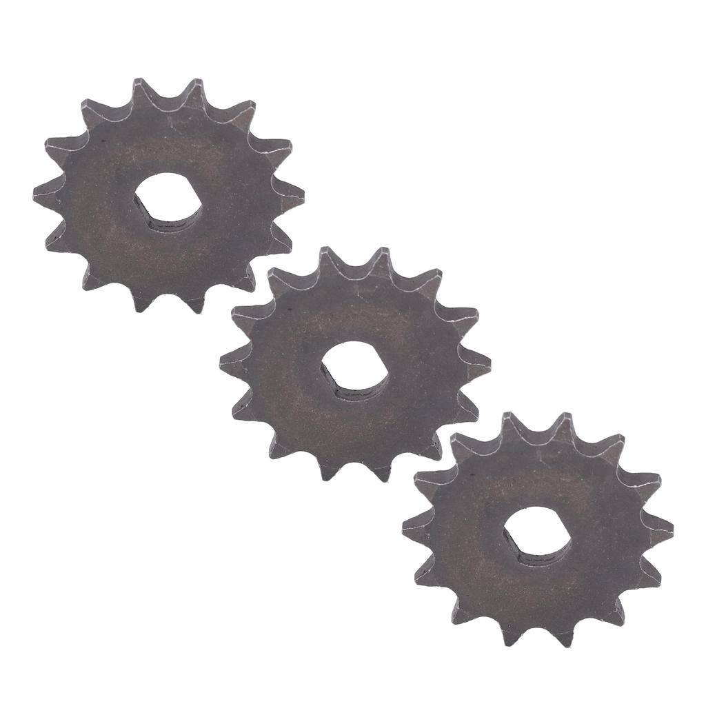 3PCS T8F 14T Motor Sprocket 10mm Steel Motor Engine Sprocket for Go Ped Electric Scooter 26CC 43CC 49CC