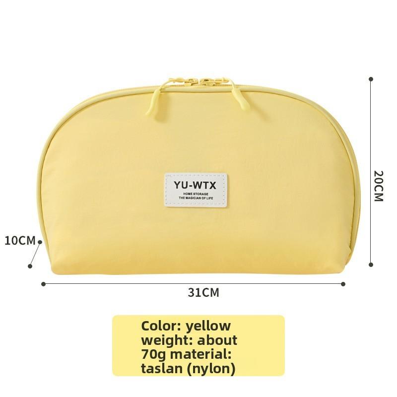 Nylone Travel Lingerie Organizer With Multiple Compartments For Home And Vacation Storage