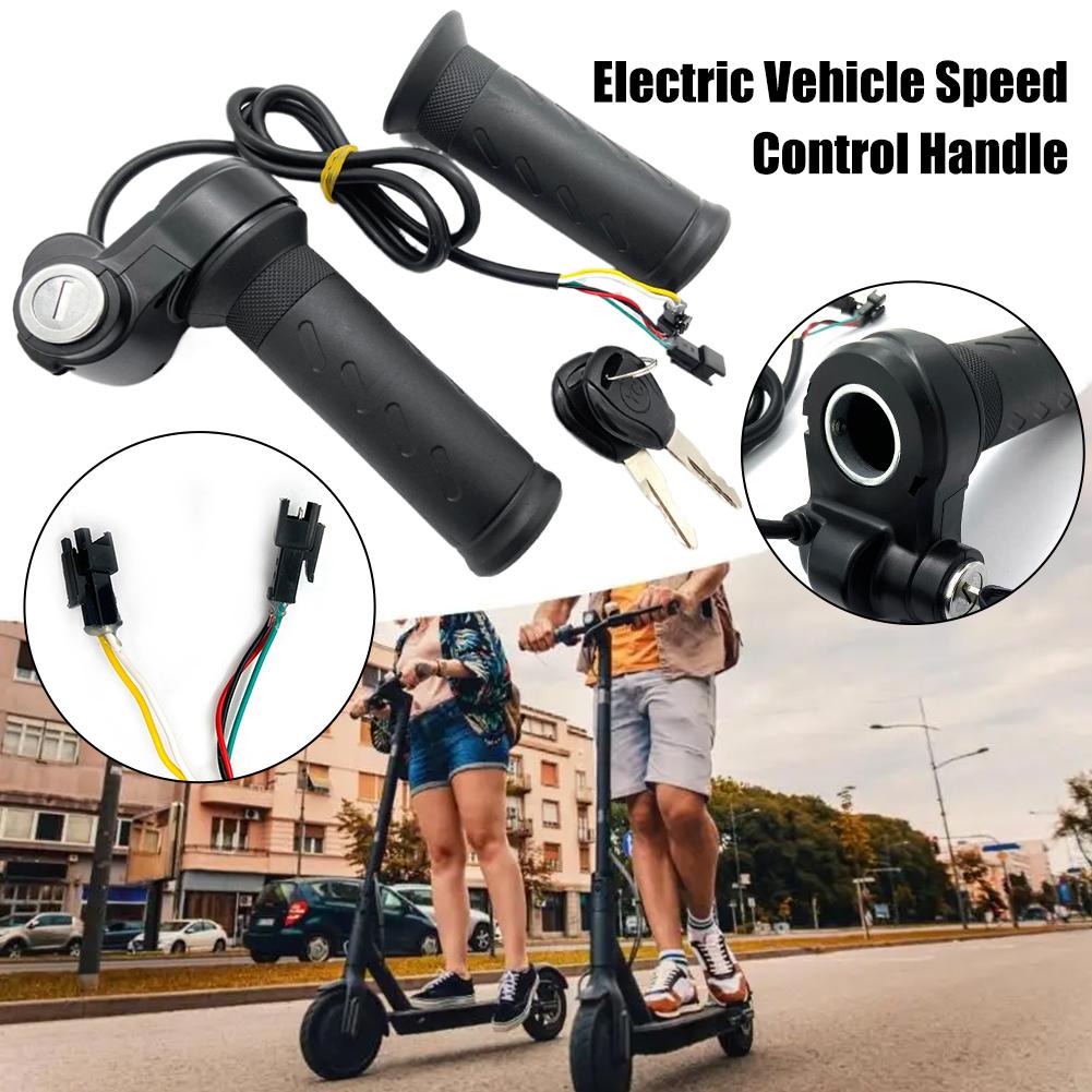 Manillar ergonómico de agarre suave para bicicleta eléctrica de voltaje universal Ridstar Q20/Q20Pro/H20Pro (piezas de repuesto U9W5)