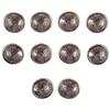 Mens Cuff Links Sets Metal Cuff Links Men Wear Dark Brown Display Beautiful Cuffs 10Pcs