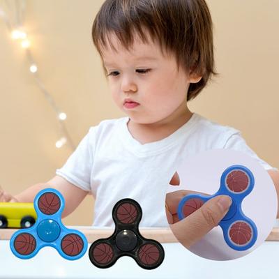 3 tk sõrmeotstega vurr Taskusuurune korvpalli/jalgpalli güroskoop sujuvalt pöörlev stressi leevendav sensoorne mänguasi