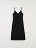 B Muse Mansion Bias Check Layered Dress - Black
