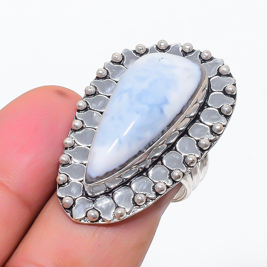 

Натуральный опал Овайхи драгоценный камень 925 стерлинговое серебро ювелирное кольцо размер 8 M2a19