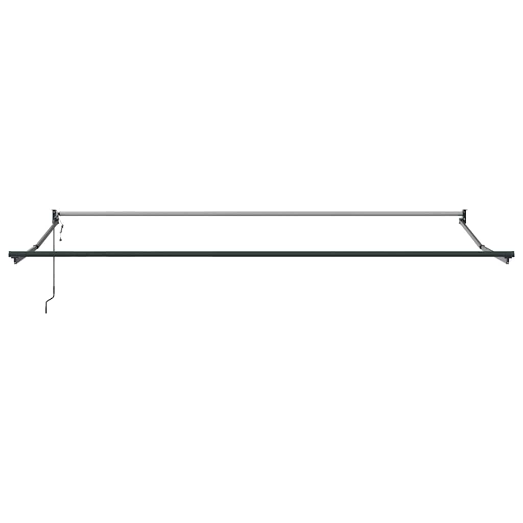 Retractable Awning Beige 400 X 300 Cm Polyester and Metal
