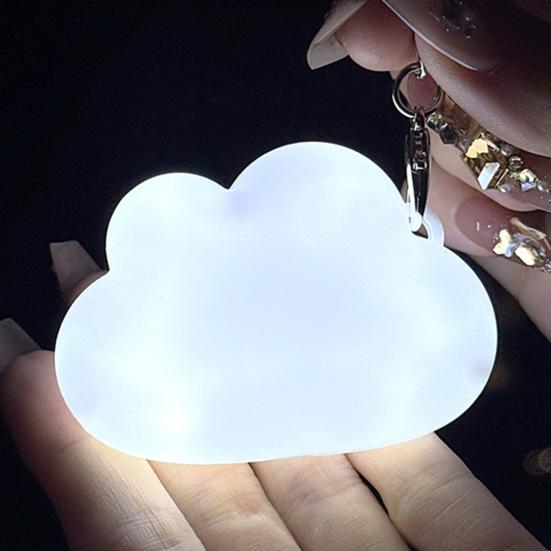 Sensor Light Rechargeable Purse Light Touch-Sensitive Heart Cloud Shaped LED USB Charging Compact Bag Lamp Women